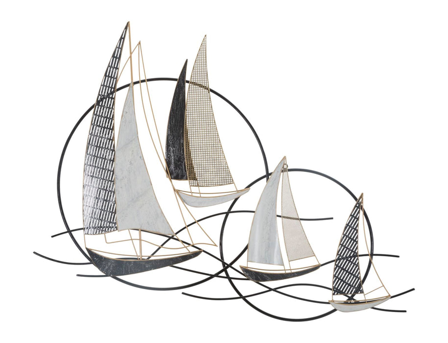 Decoratiune de Perete Mauro Ferretti Vela  123X7X100 cm, Multicolor