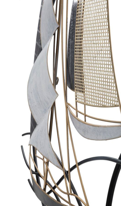Decoratiune de Perete Mauro Ferretti Vela  123X7X100 cm, Multicolor