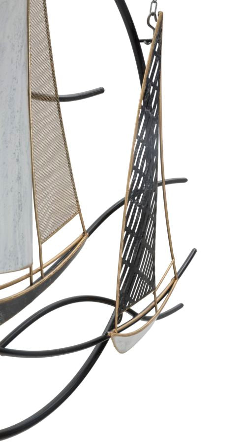 Decoratiune de Perete Mauro Ferretti Vela  123X7X100 cm, Multicolor