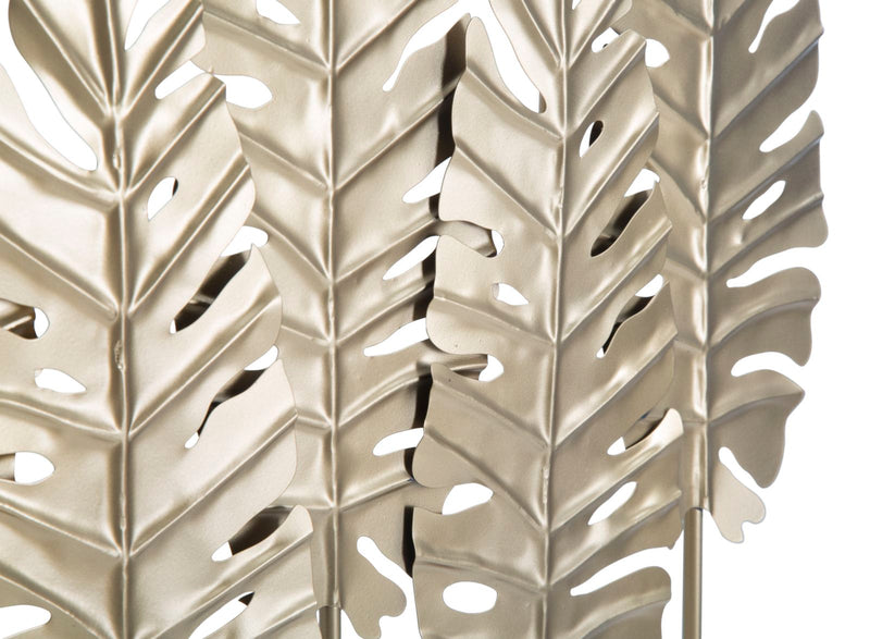 Decoratiune Mauro Ferretti Long Leaf  47X10X57,5 cm, Auriu