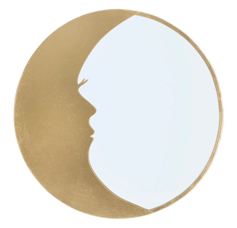 Oglinda decorativa Mauro Ferretti Moon  Ø 72,5X2,3 cm, Auriu