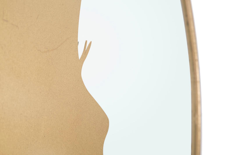 Oglinda decorativa Mauro Ferretti Moon  Ø 72,5X2,3 cm, Auriu