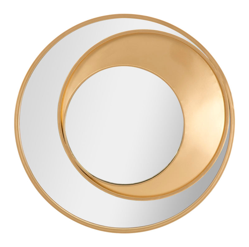Oglinda decorativa Mauro Ferretti Vortic  Ø 70X3,5 cm, Auriu