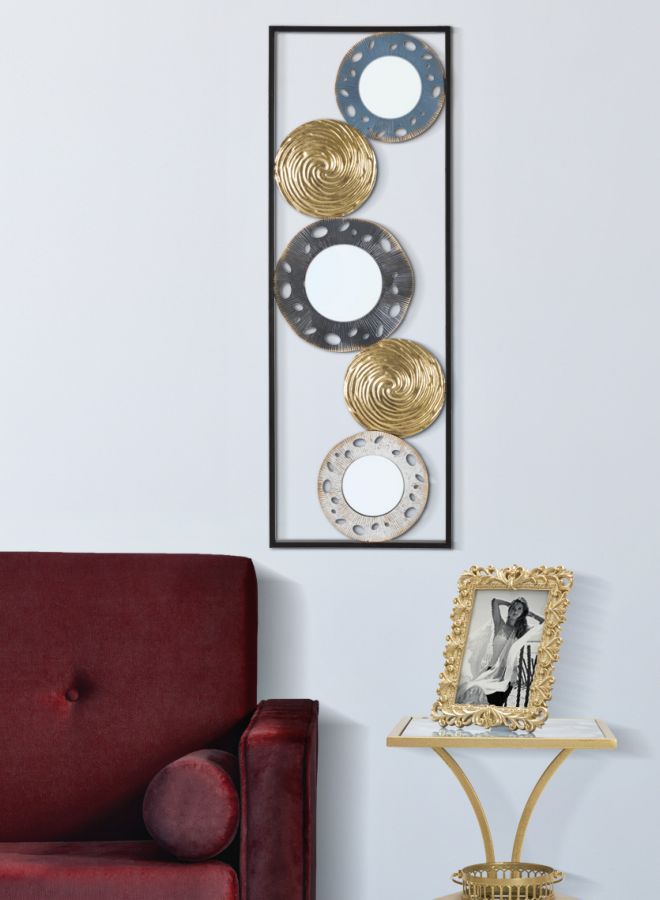 Decoratiune de Perete Mauro Ferretti Gloty Ret. B,  31X3X90 cm, Multicolor
