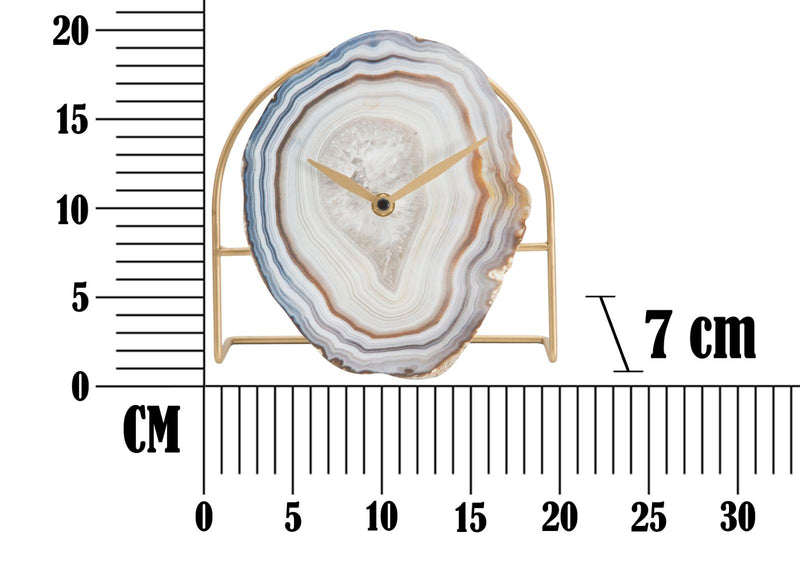 Ceas de Masa Mauro Ferretti Twin A, 20X7X19,5 cm, Multicolor