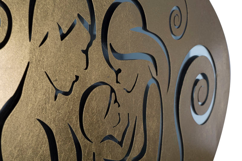 Decoratiune de Perete Mauro Ferretti Nativity Gold A,  120X2X60 cm, Auriu