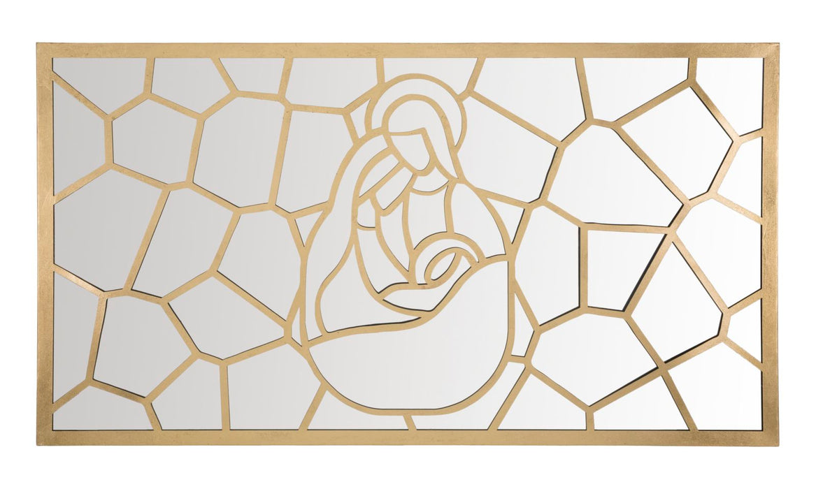 Decoratiune de Perete Mauro Ferretti Gold Rett.  120X2X66 cm, Auriu