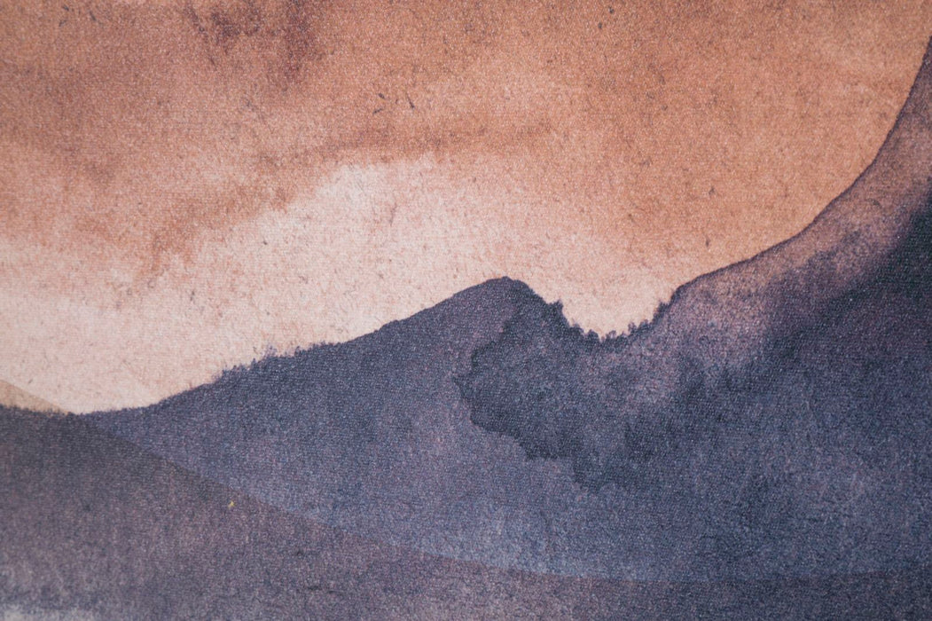 Tablou decorativ Mauro Ferretti Brown Mountain  80X3X120 cm, Multicolor
