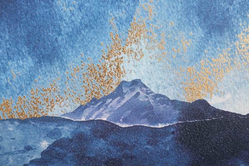 Tablou decorativ Mauro Ferretti Mountain Tree  80X3X120 cm, Multicolor
