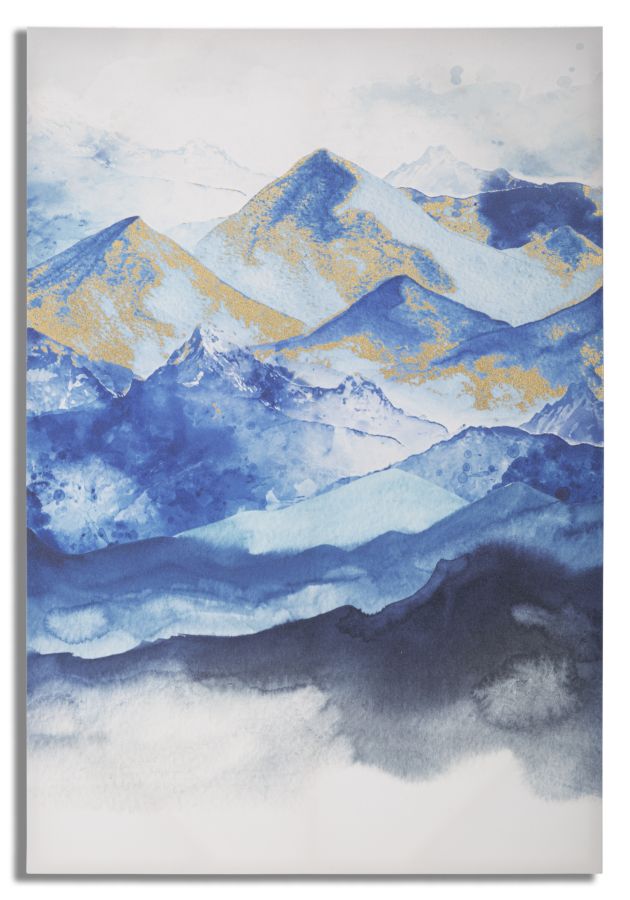 Tablou decorativ Mauro Ferretti Mountain  80X3X120 cm, Multicolor