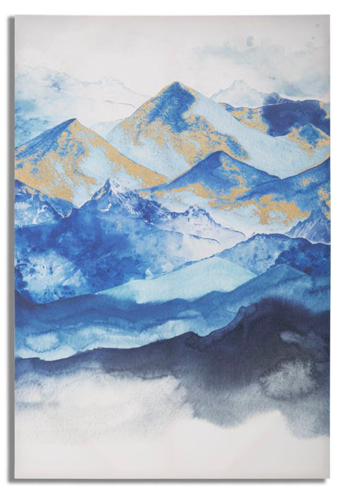 Tablou decorativ Mauro Ferretti Mountain  80X3X120 cm, Multicolor