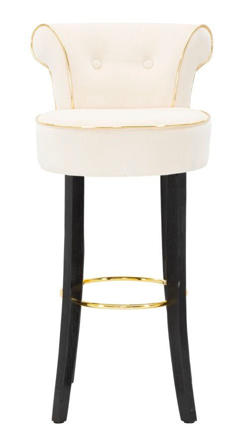 Scaun Bar Mauro Ferretti Luxy Cream  46X48X96 cm, Crem