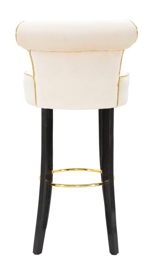 Scaun Bar Mauro Ferretti Luxy Cream  46X48X96 cm, Crem