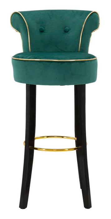 Scaun Bar Mauro Ferretti Luxy 46X48X96 cm, Verde