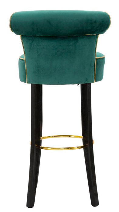 Scaun Bar Mauro Ferretti Luxy 46X48X96 cm, Verde