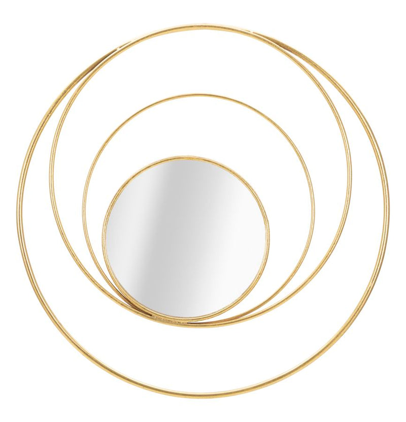 Oglinda decorativa Mauro Ferretti Arc Glam  Ø 80X3,5 cm, Auriu