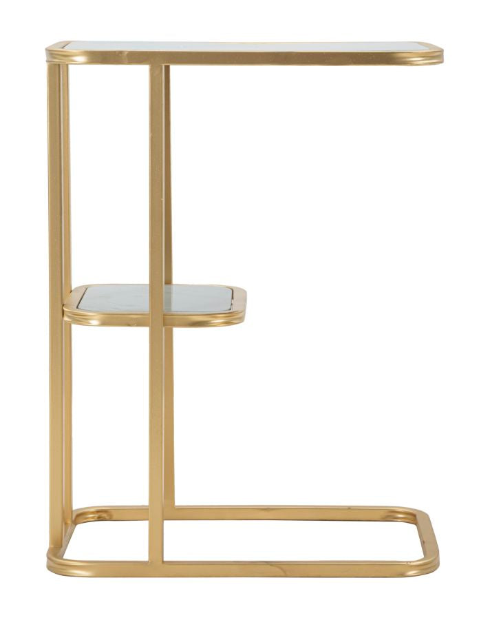 Masuta Mauro Ferretti Divano  46X30X60 cm, Auriu/Multicolor
