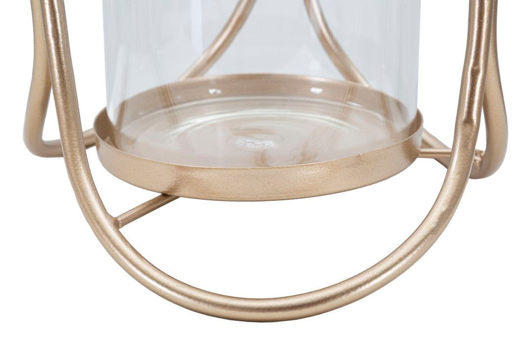 Suport Lumanare Mauro Ferretti Glox Dark  Ø 16X21,5 cm, DARK