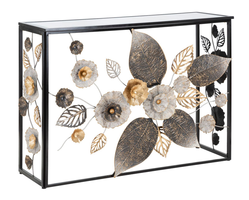 Consola Mauro Ferretti Glam Dark  111,8X41,9X80 cm, Multicolor