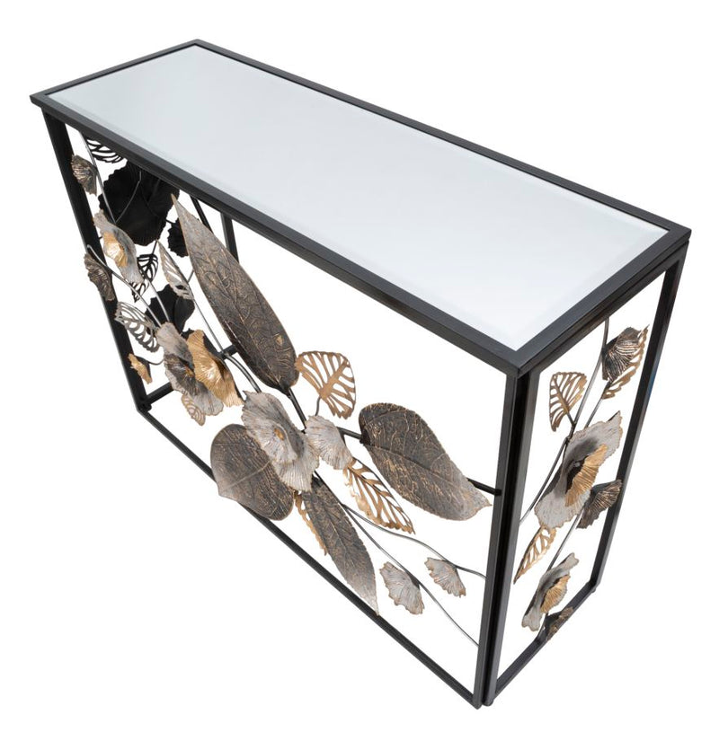 Consola Mauro Ferretti Glam Dark  111,8X41,9X80 cm, Multicolor