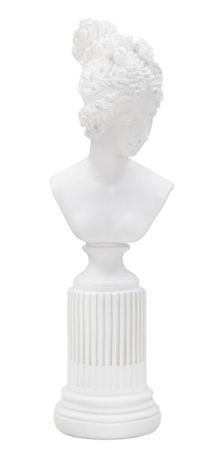 Statueta Mauro Ferretti Woman  11X10,5X35,5 cm, Alb