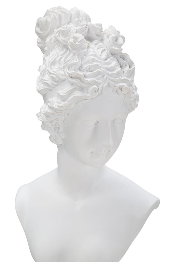 Statueta Mauro Ferretti Woman  11X10,5X35,5 cm, Alb