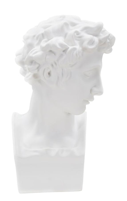 Statueta Mauro Feretti  Roman Young  20X17,5X30 cm, Alb