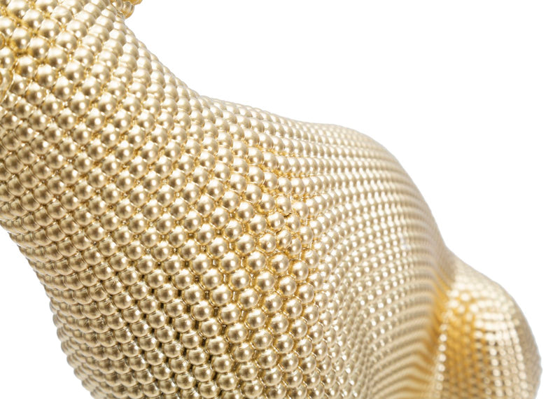 Statueta Mauro Ferretti Leopard Auriu 23X15, 5X29 cm, Auriu