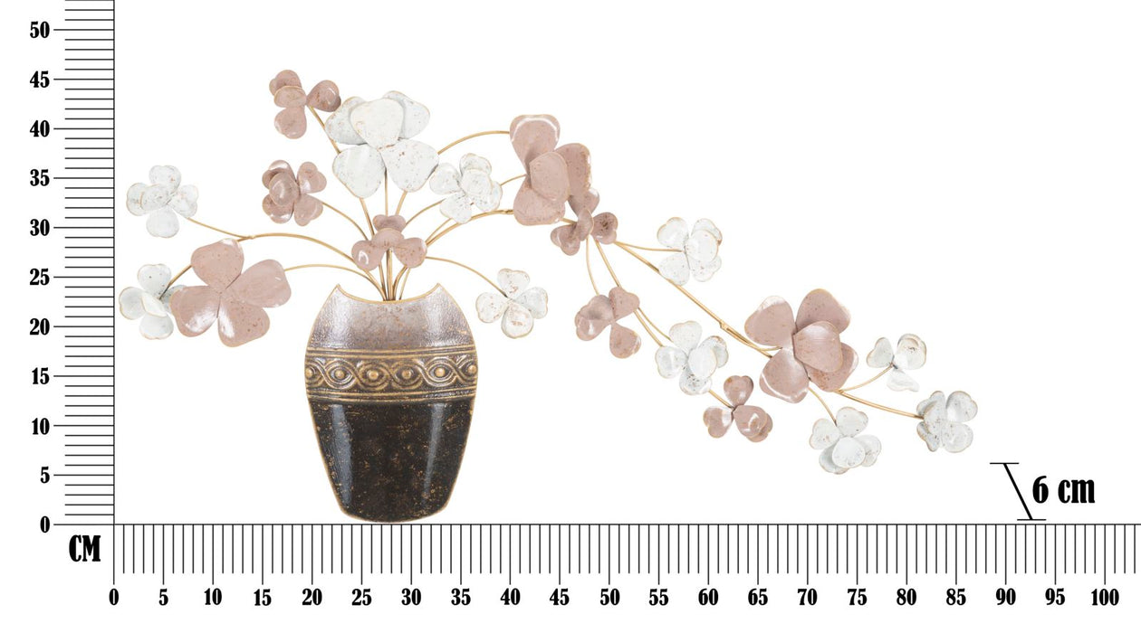 Decoratiune de Perete Mauro Ferretti Vase New  87,5X6X46 cm, Multicolor