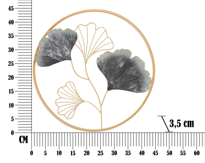 Decoratiune de Perete Mauro Ferretti Flower Simple  Ø 45,5X3,5 cm, Multicolor