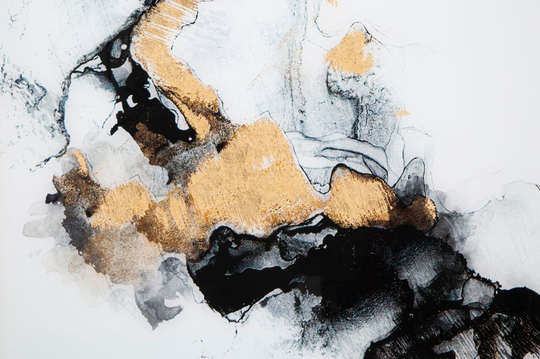 Tablou decorativ Abstract Mauro Ferretti Ghost  80X3,5X120 cm, Multicolor