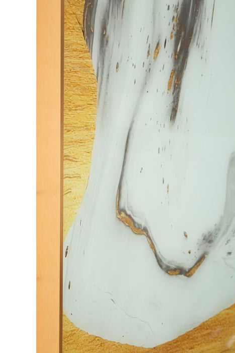 Tablou decorativ Abstract Mauro Ferretti Ghostly  80X3,5X120 cm, Multicolor