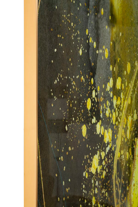 Tablou decorativ Abstract Mauro Ferretti Sunny  80X3,5X120 cm, Multicolor