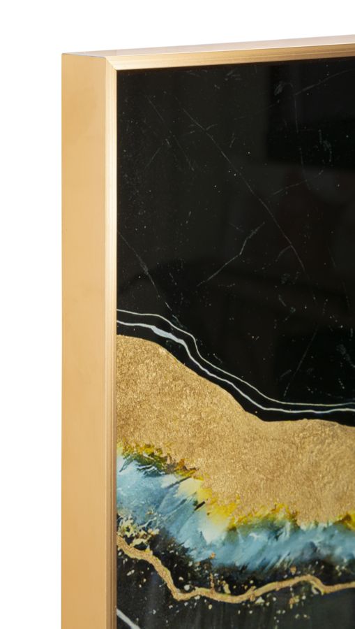 Tablou decorativ Abstract Mauro Ferretti Darky  60X3,5X90 cm, Multicolor