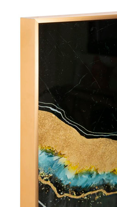 Tablou decorativ Abstract Mauro Ferretti Darky  60X3,5X90 cm, Multicolor