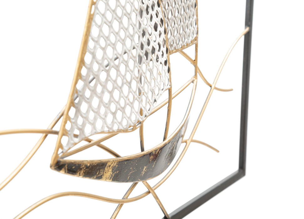 Decoratiune de Perete Mauro Ferretti Vela New  50X3,5X50 cm, Multicolor