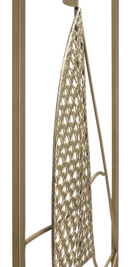 Decoratiune de Perete Mauro Ferretti Vela New 25X2,5X61 cm, Multicolor