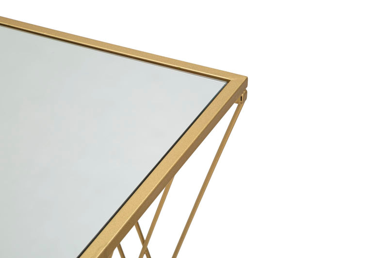 Consola Mauro Ferretti Easy  120X40X80 cm, Auriu