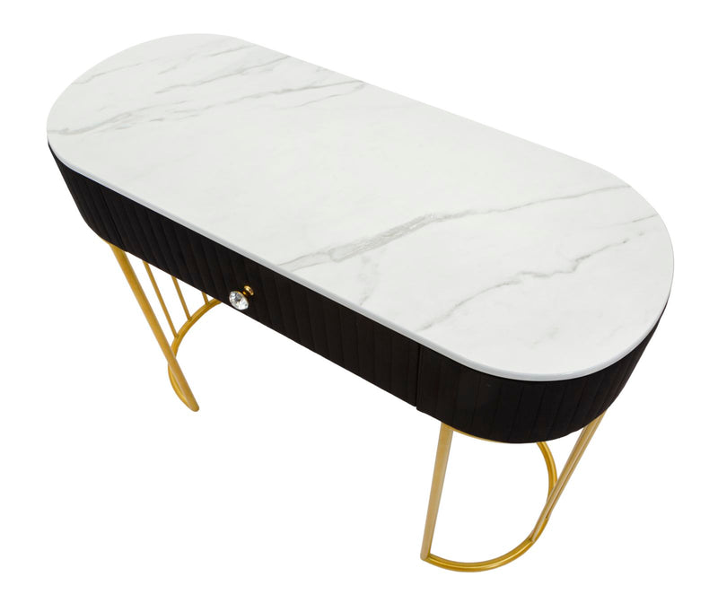 Consola Mauro Ferretti Montpellier Black  100X43X74 cm, Multicolor