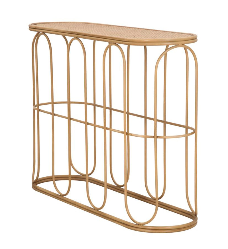 Consola Mauro Ferretti Samui  110X32X77 cm, Natural