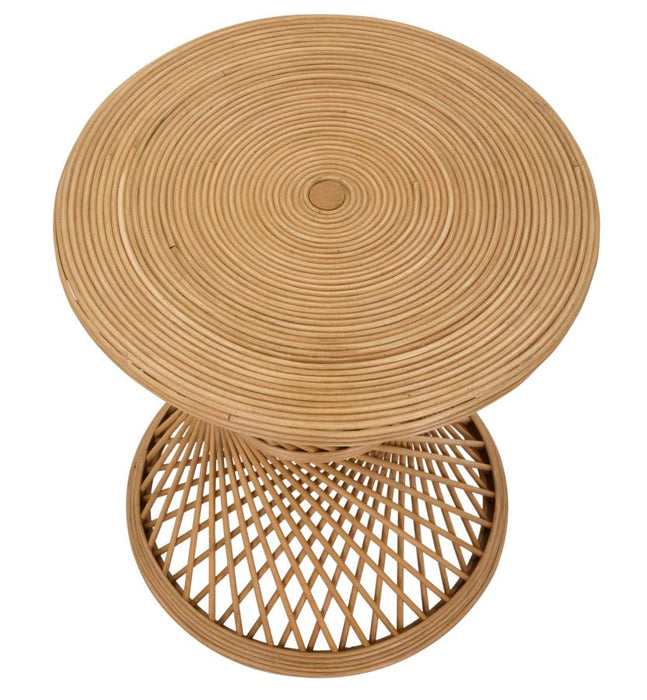 Masuta Mauro Ferretti Rattan  Ø 48X56 cm, Natural