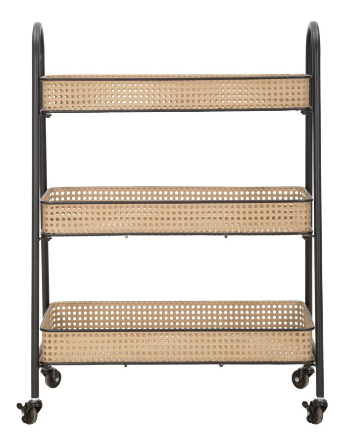 Carucior Servire Mauro Ferretti Trolley Fuji  60X30X80 cm, Multicolor