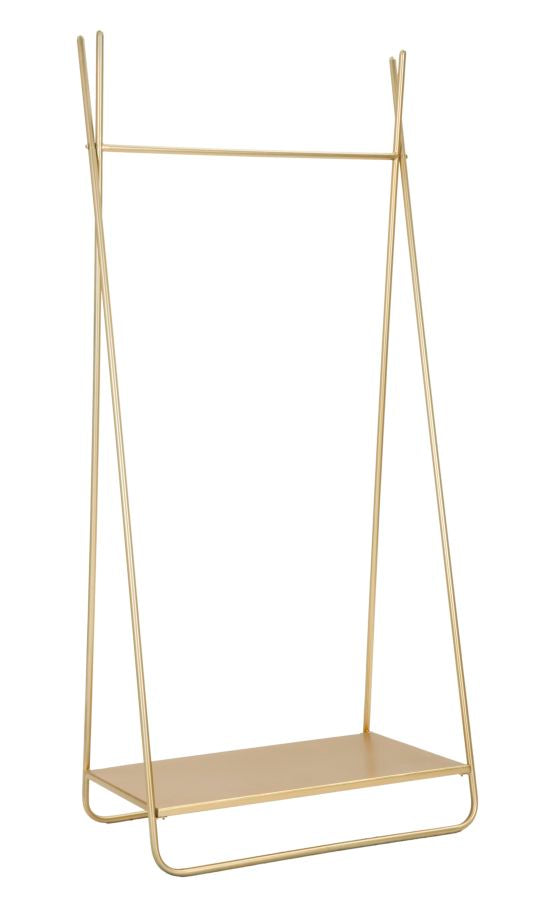 Suport de Umerase Mauro Ferretti Glam Stand Abiti  63,5X40,5X142 cm, Auriu