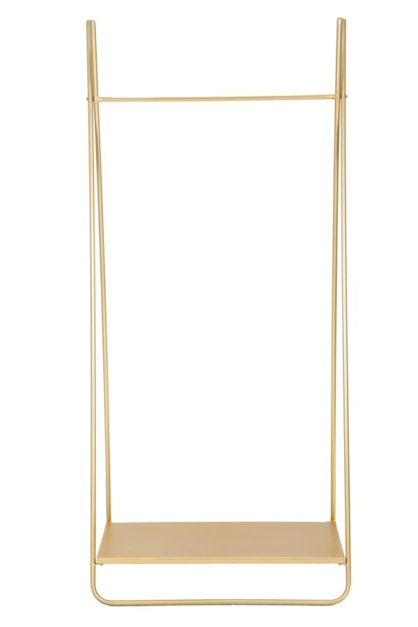 Suport de Umerase Mauro Ferretti Glam Stand Abiti  63,5X40,5X142 cm, Auriu