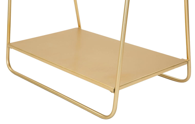 Suport de Umerase Mauro Ferretti Glam Stand Abiti  63,5X40,5X142 cm, Auriu