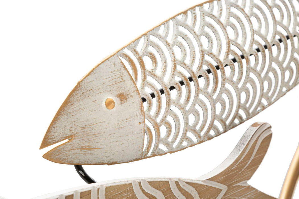 Decoratiune de Perete Mauro Ferretti Fishy Move  142,9X5X61,6 cm, Multicolor