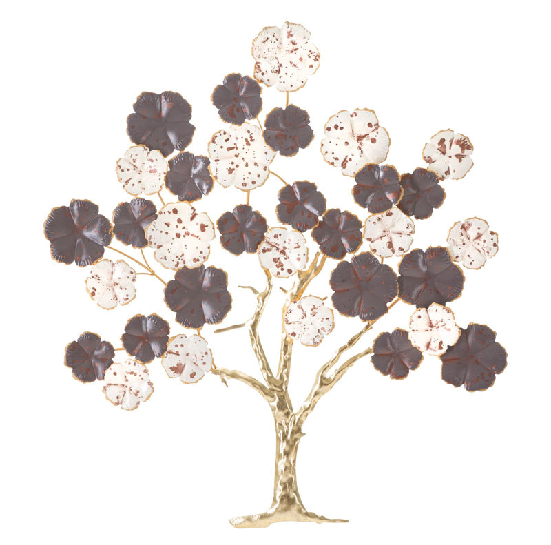Decoratiune de Perete Mauro Ferretti Albero Purpy  73,7X5X80 cm, Multicolor