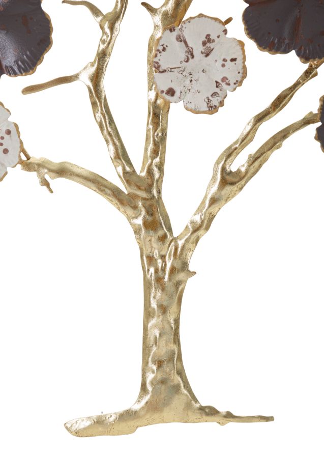 Decoratiune de Perete Mauro Ferretti Albero Purpy  73,7X5X80 cm, Multicolor