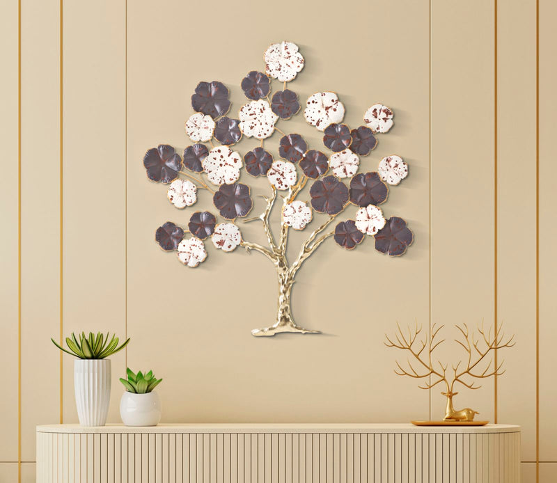 Decoratiune de Perete Mauro Ferretti Albero Purpy  73,7X5X80 cm, Multicolor