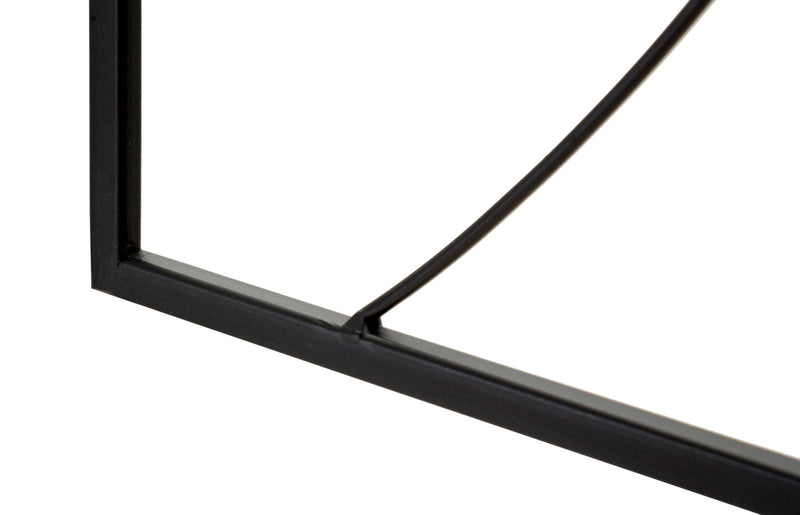 Decoratiune de Perete Mauro Ferretti Simply Hands 40X1X55 cm, Negru